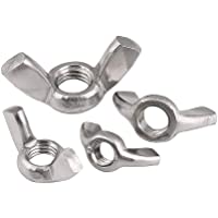 BOZONLI M3 Tuercas Mariposa Inox- Tuercas de mariposa- Tuerca de Ala- Plata
